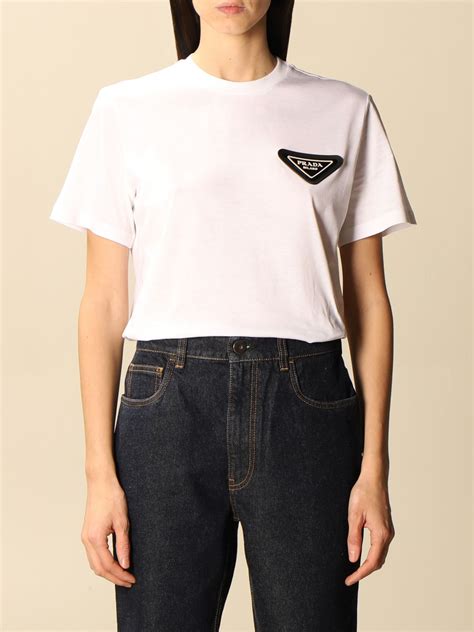 prada oberteil damen|prada t shirt.